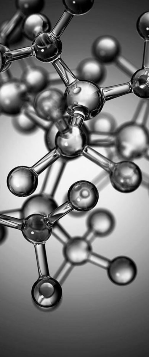 Molecular model representing industrial chemicals